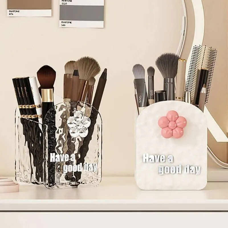 Desktop Makeup Brush Storage Box
