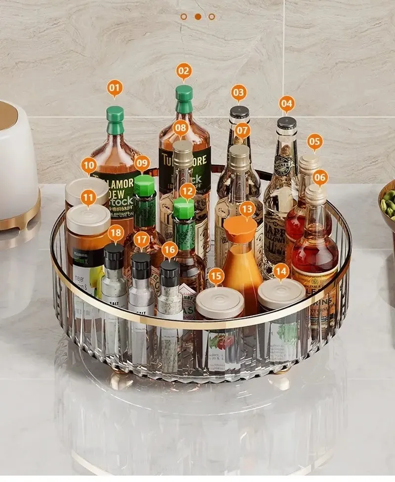 Rotating Cosmetic Organizer