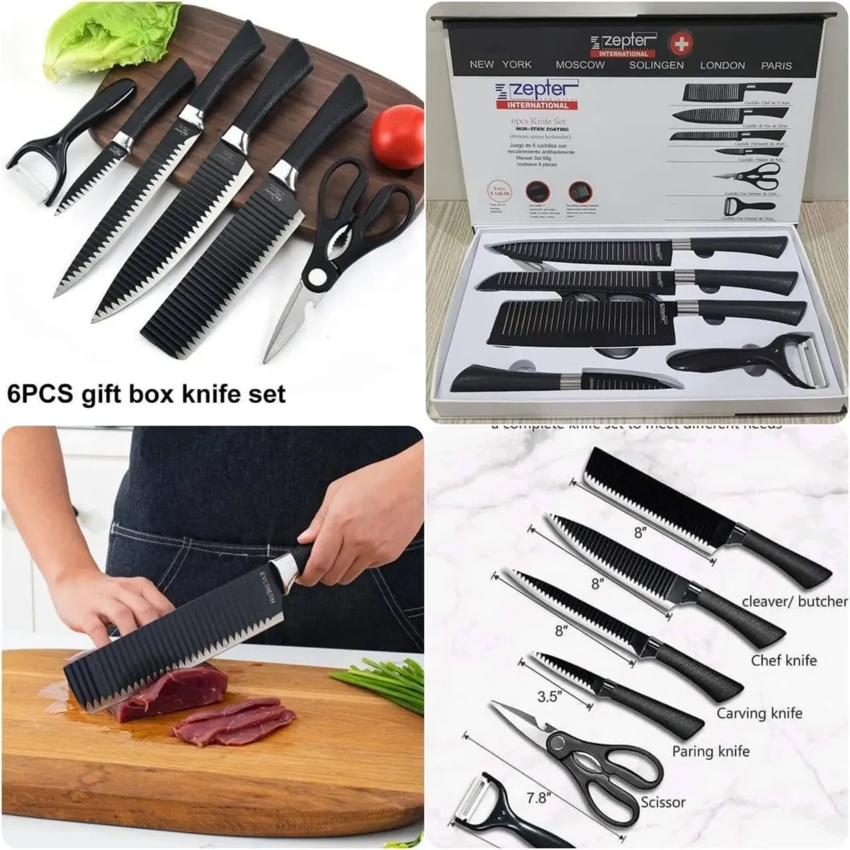 Kitchen Knife Set