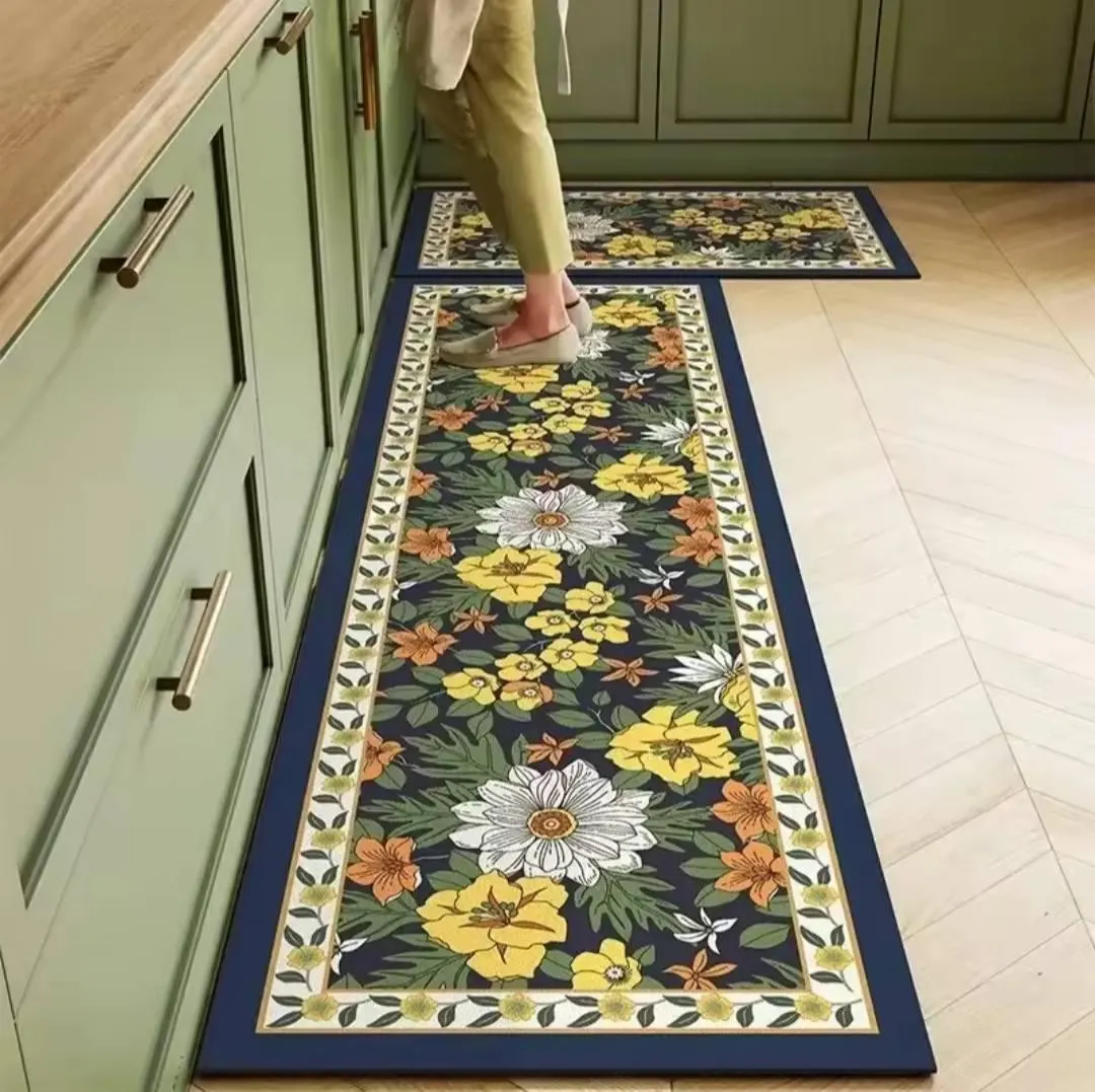 Anti-slip 3D Printed Geometric Kitchen Mat
