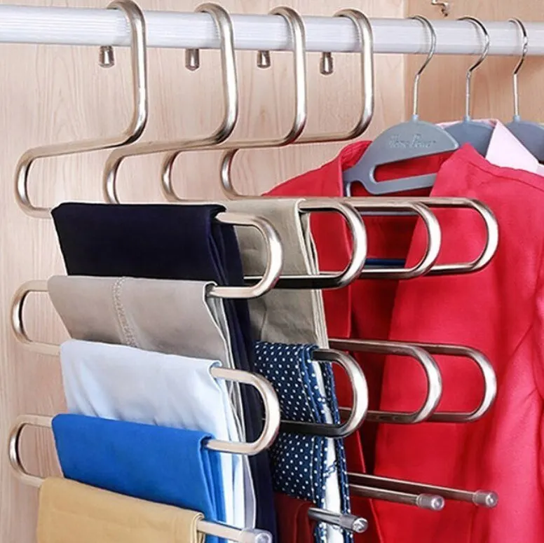 Stainless steel clothes hangers